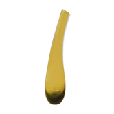 Amber blown glass soliflore 70