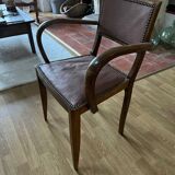 Pair of bridge armchairs