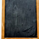 Ancien tableau noir pupitre
