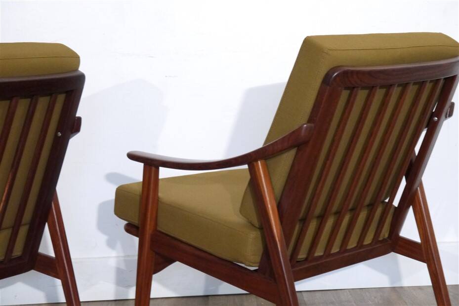 Paire de fauteuils danois en teck 1960