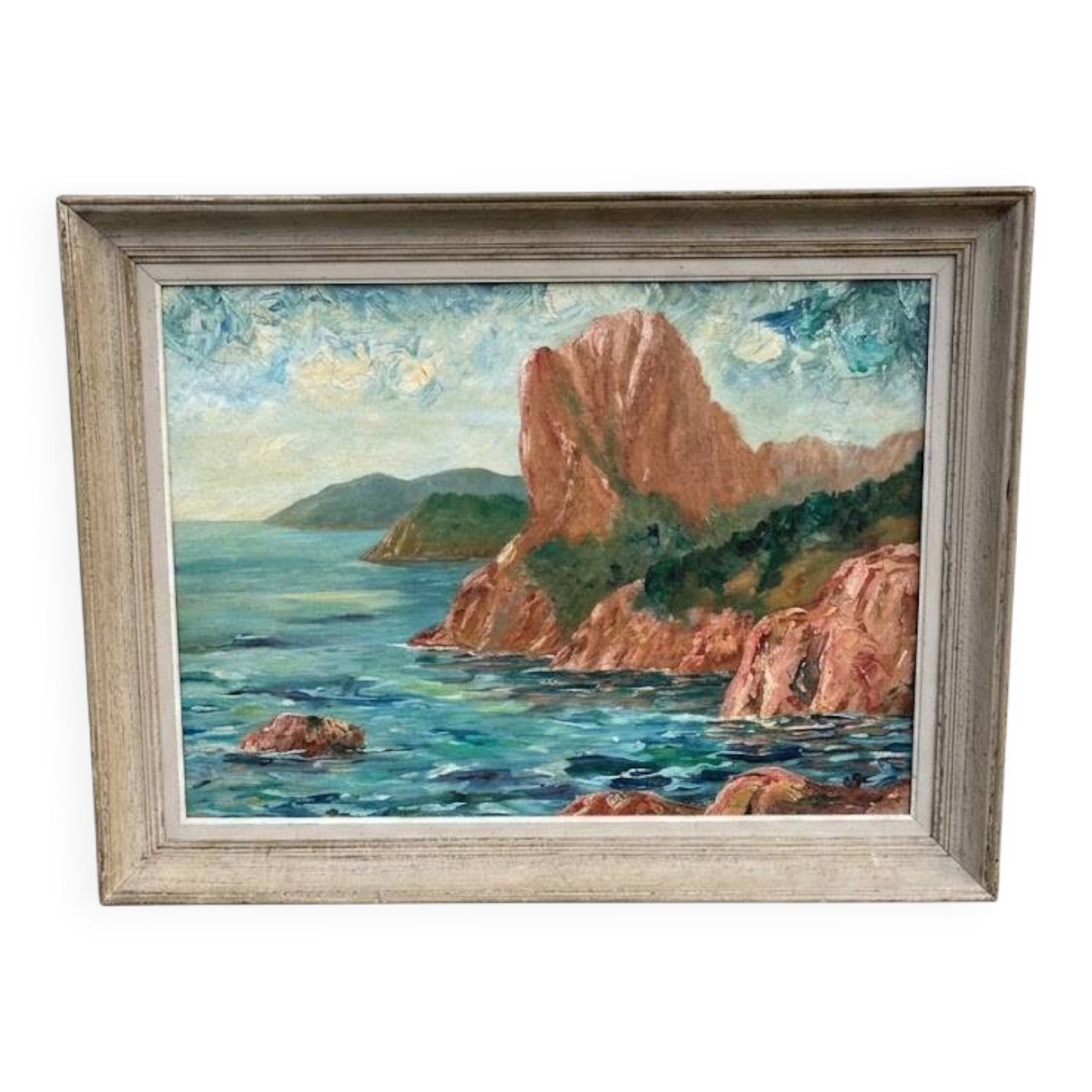 Old Table Oil - Le Cap Roux (Estérel) by Eliette Debru-Viguier -