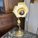 Tulip lamp in brass