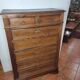 Chiffonnier Louis Philippe en orme
