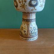Vintage Keraluc ceramic candle holder