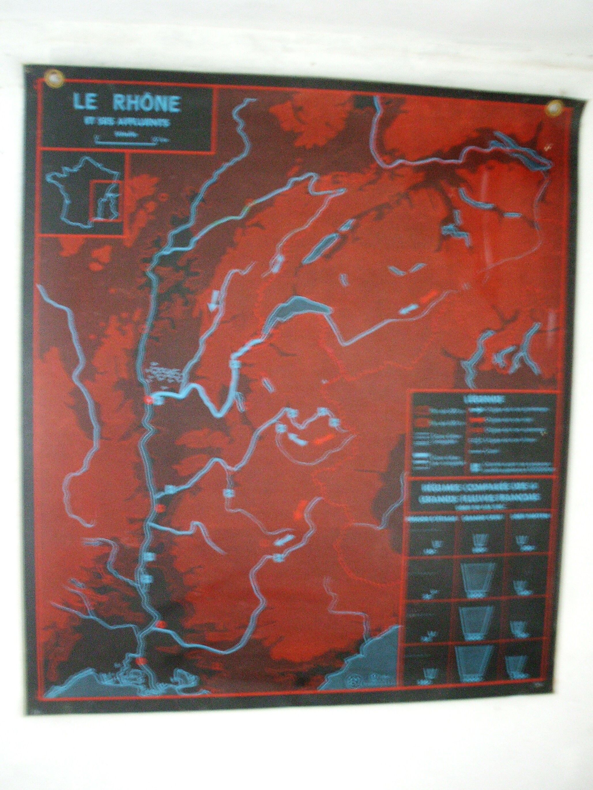 School poster railway / Rhône