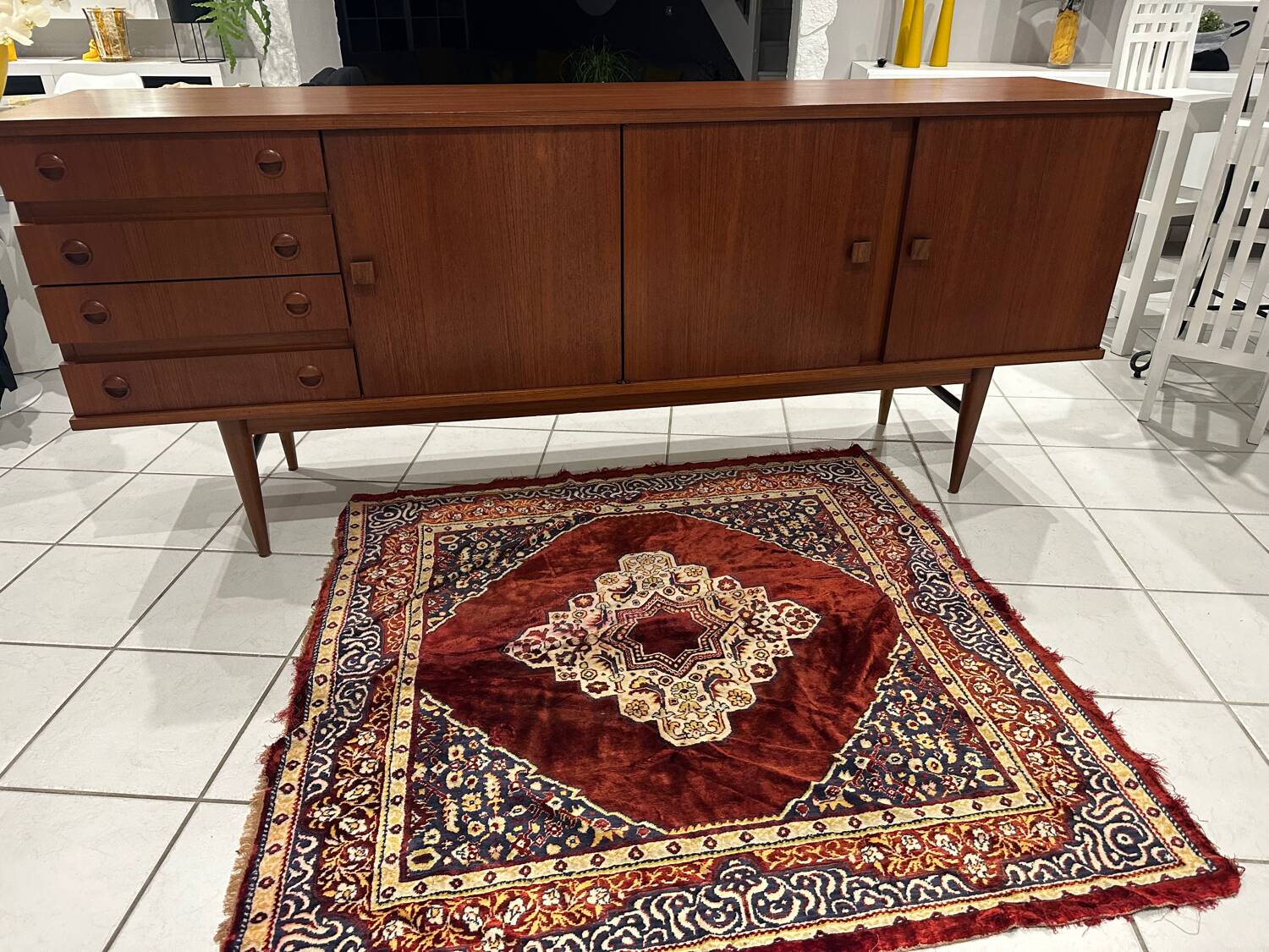 Scandinavian teak sideboard, 1960s