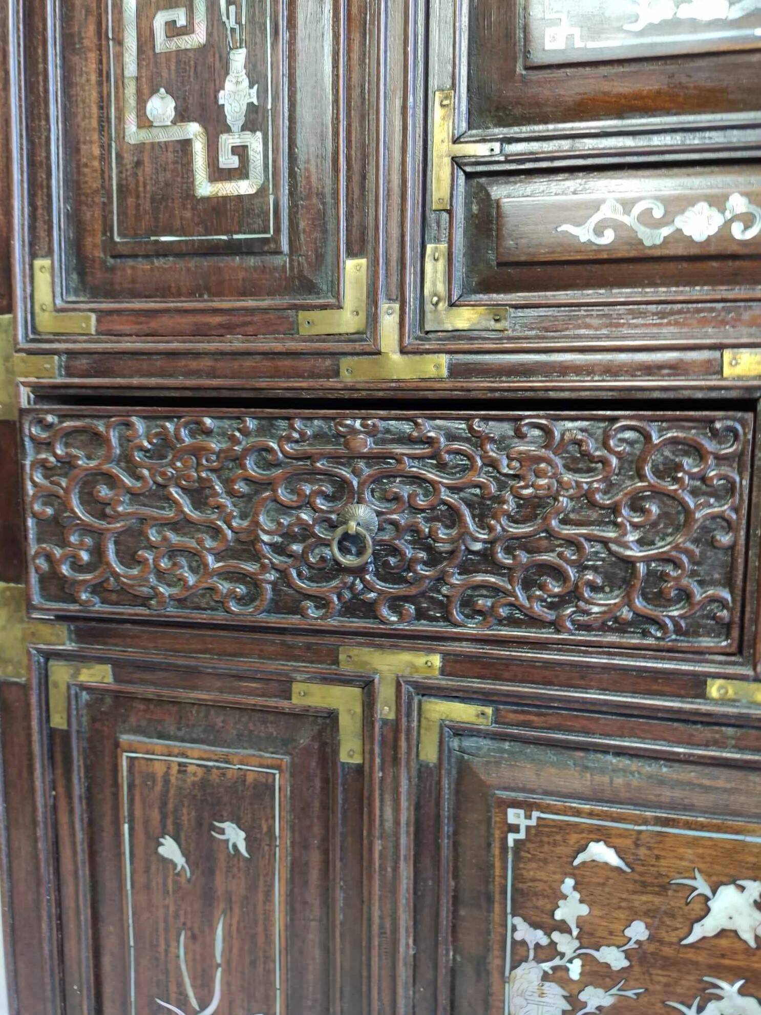 19th Century Indochinese Cabinet