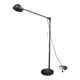 1950s Adjustable Industrial Metal Workshop Floodlight Floor Lamp