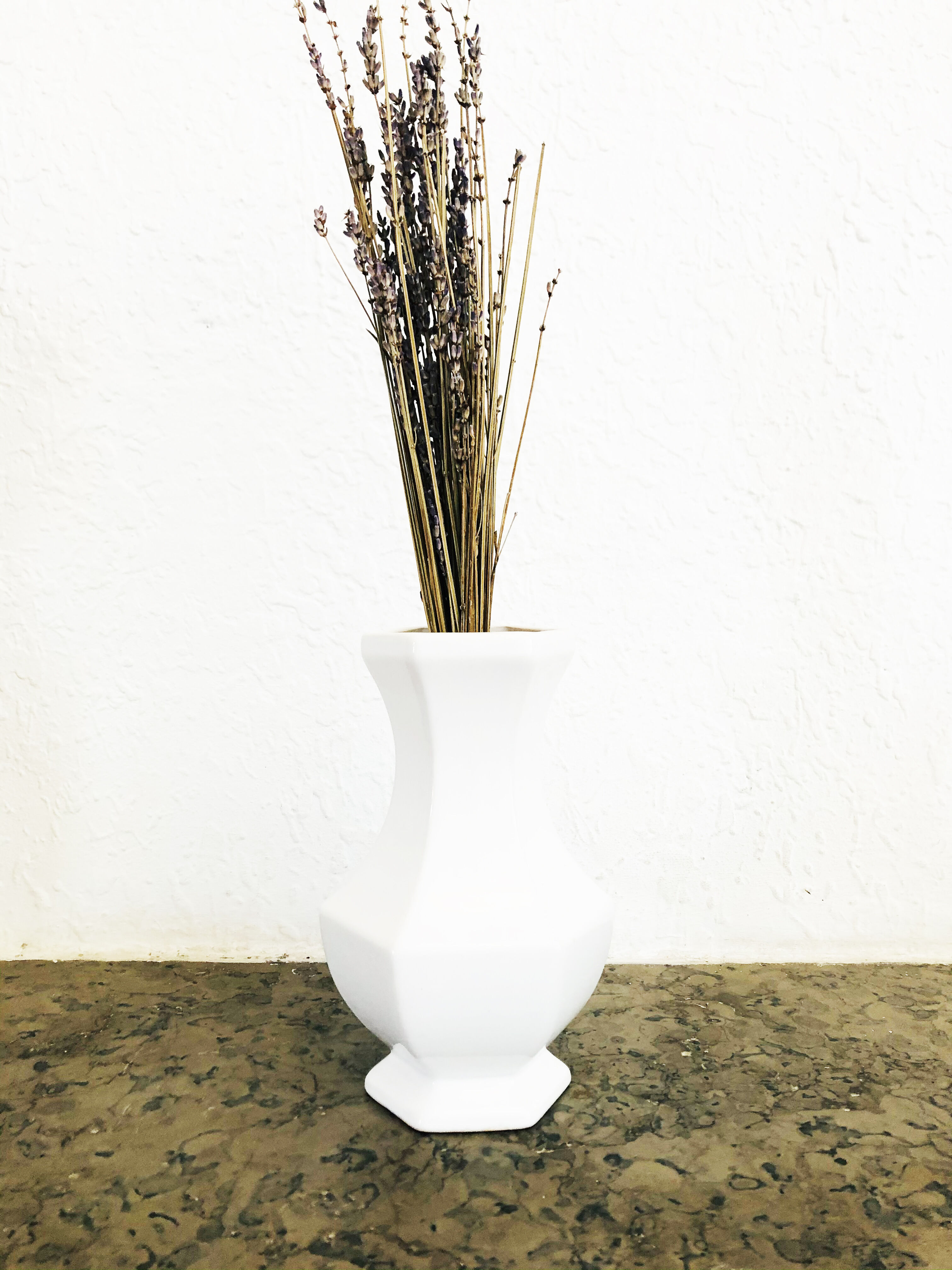 White vase