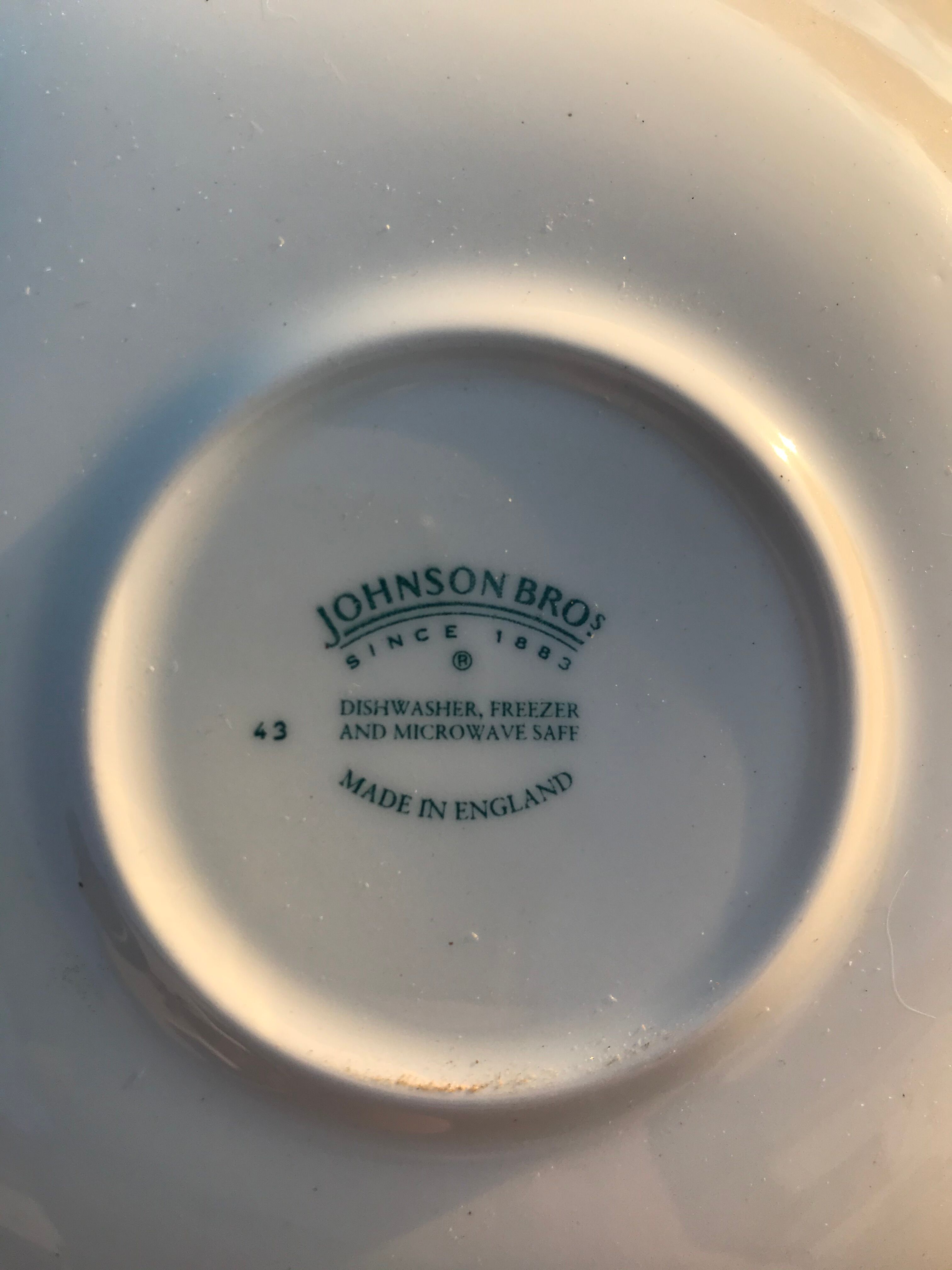 Cup with vintage saucer