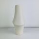 White ceramic vase, organic shape