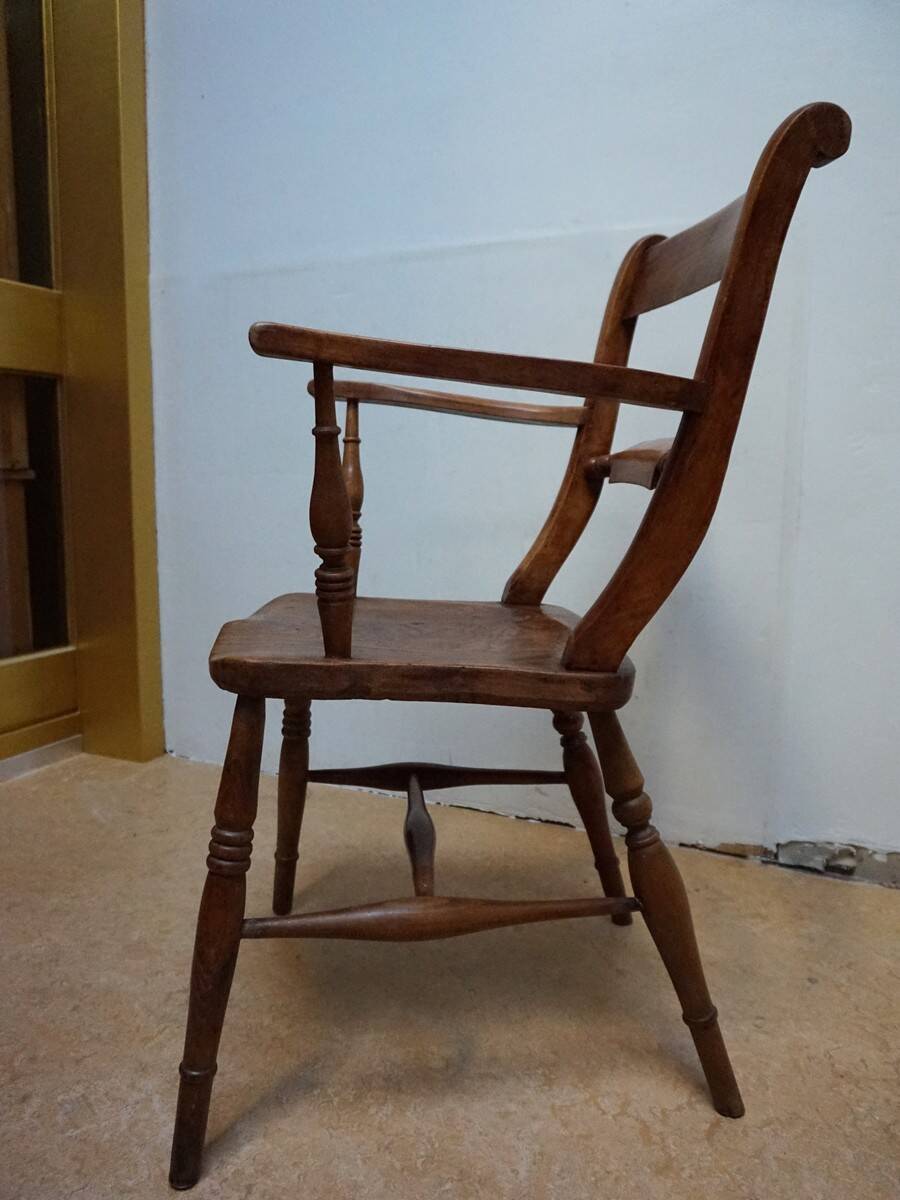 Antique Oxford Windsor chairs, 1850s set of 5