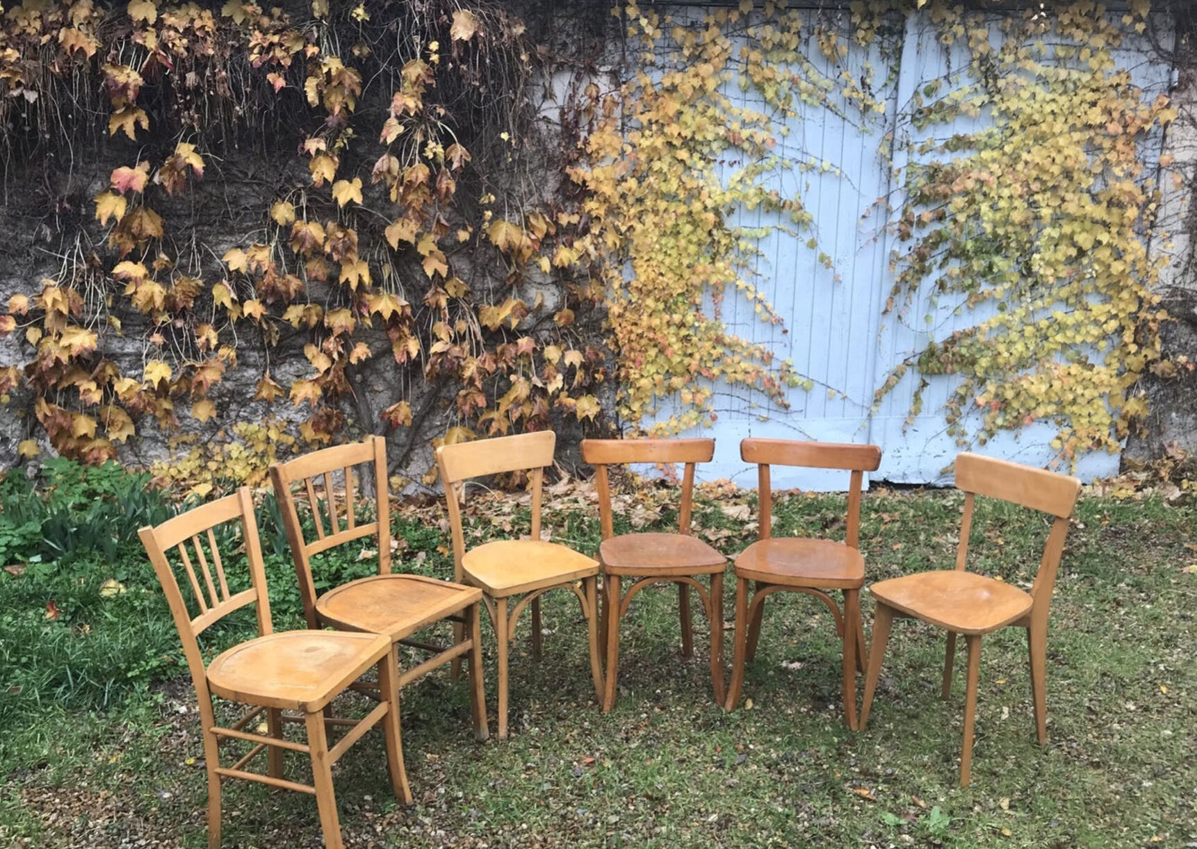 Vintage bistro chairs