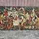 Large medieval wall tapestry "The Grape Harvest" (132x75 cm) 1970