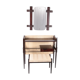 Ico Parisi Wall unit with mirror and stool 1950 Italy