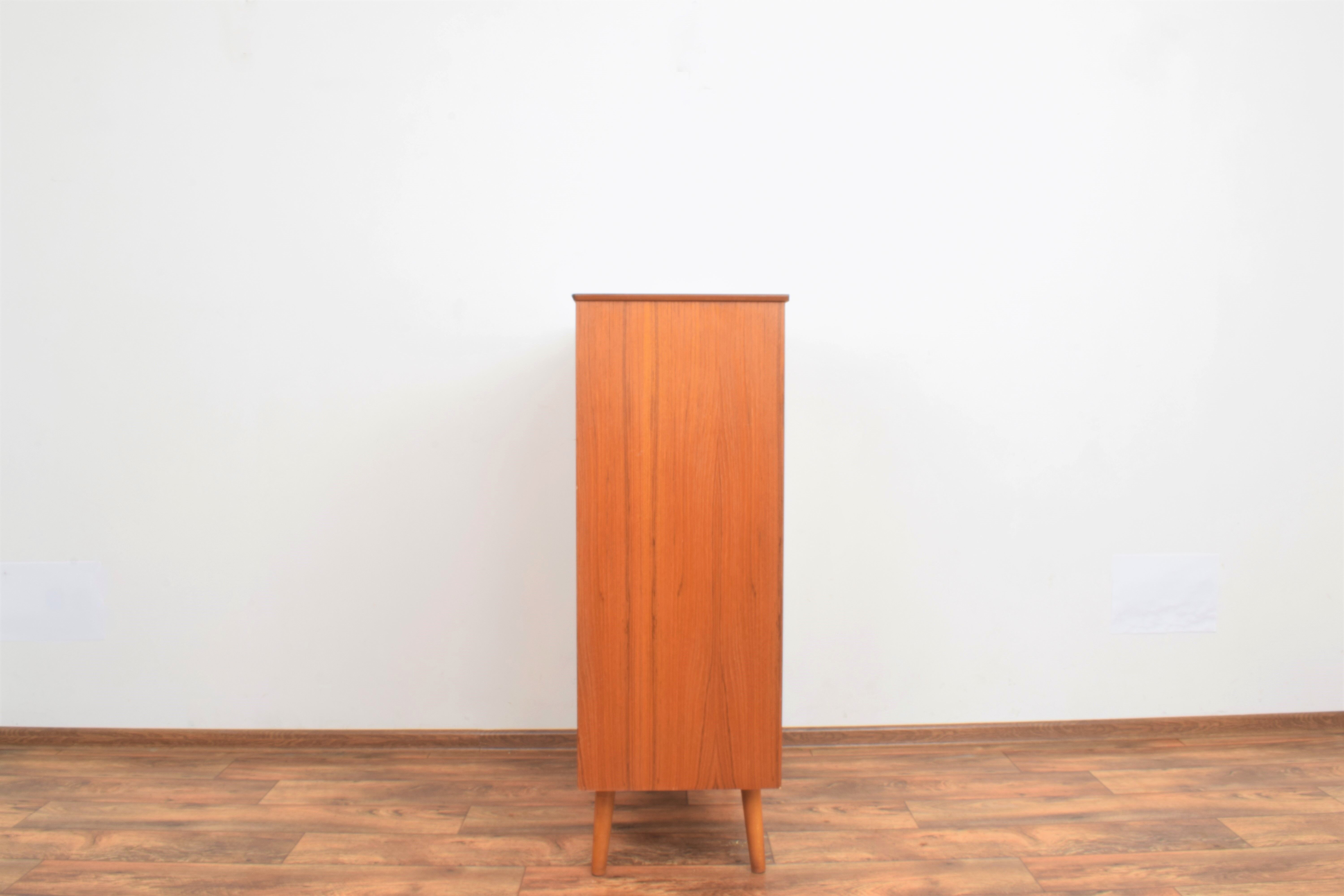 Mid-century danish teak chest of drawers, 1960