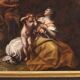 17th-century religious painting, Abraham sending away Hagar.