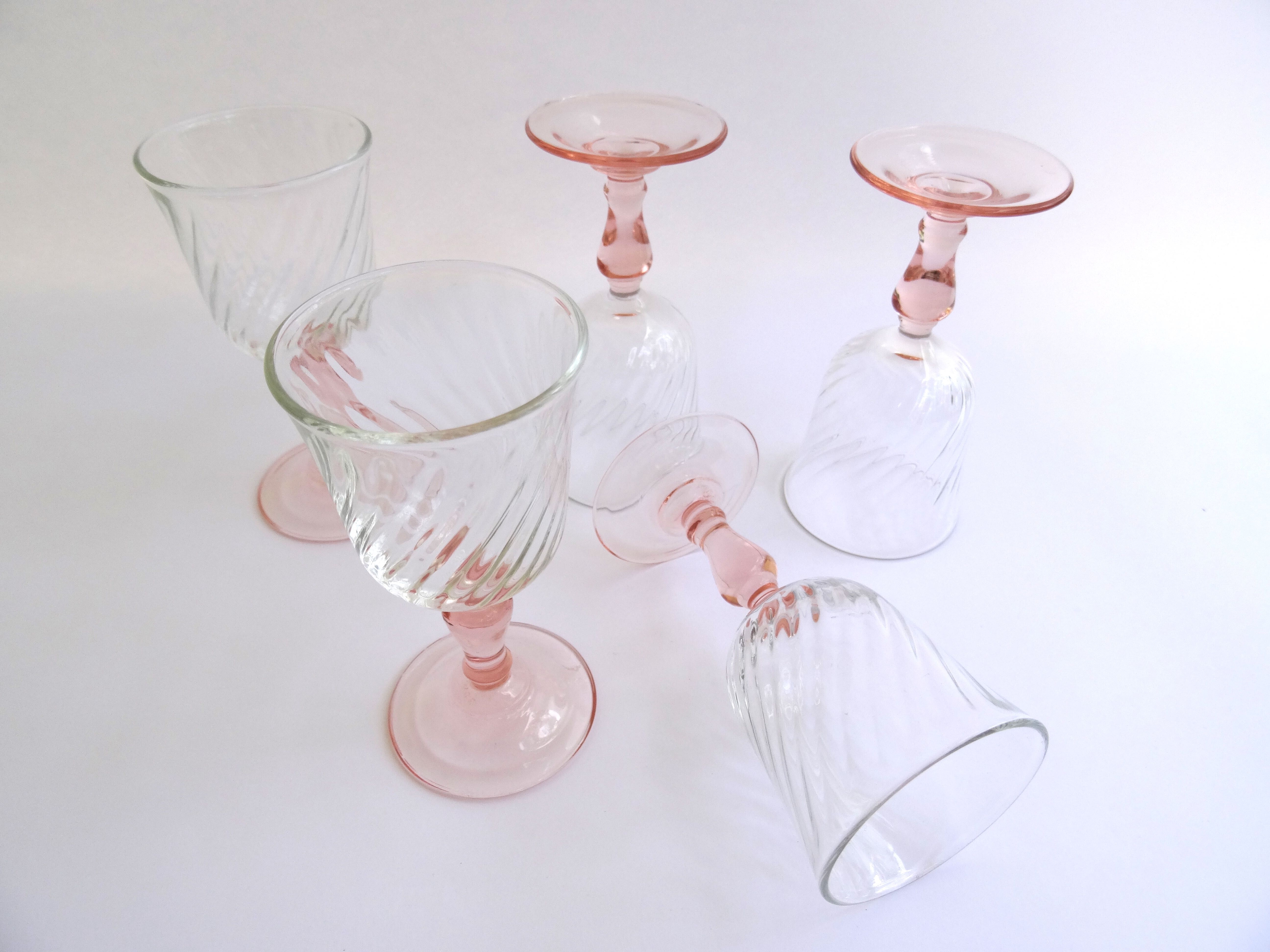 Verres à liqueur avec pieds Rosaline