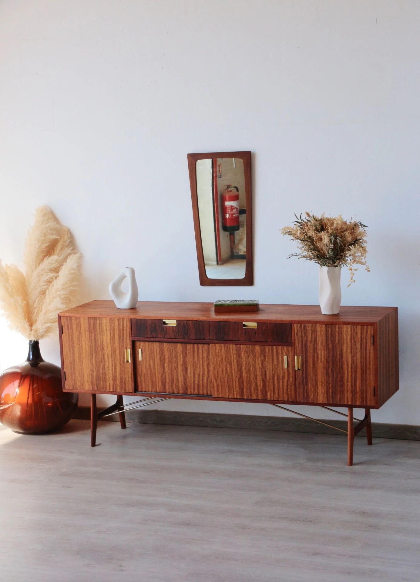 Buffet Herbert E Gibbs | Enfilade vintage mid-century