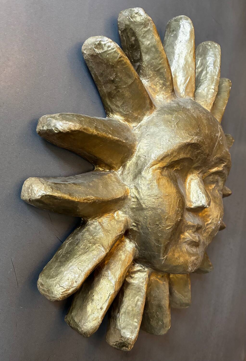 Paper mâché sun from the 1950s