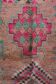 Tapis marocain rose - 149 x 348 cm