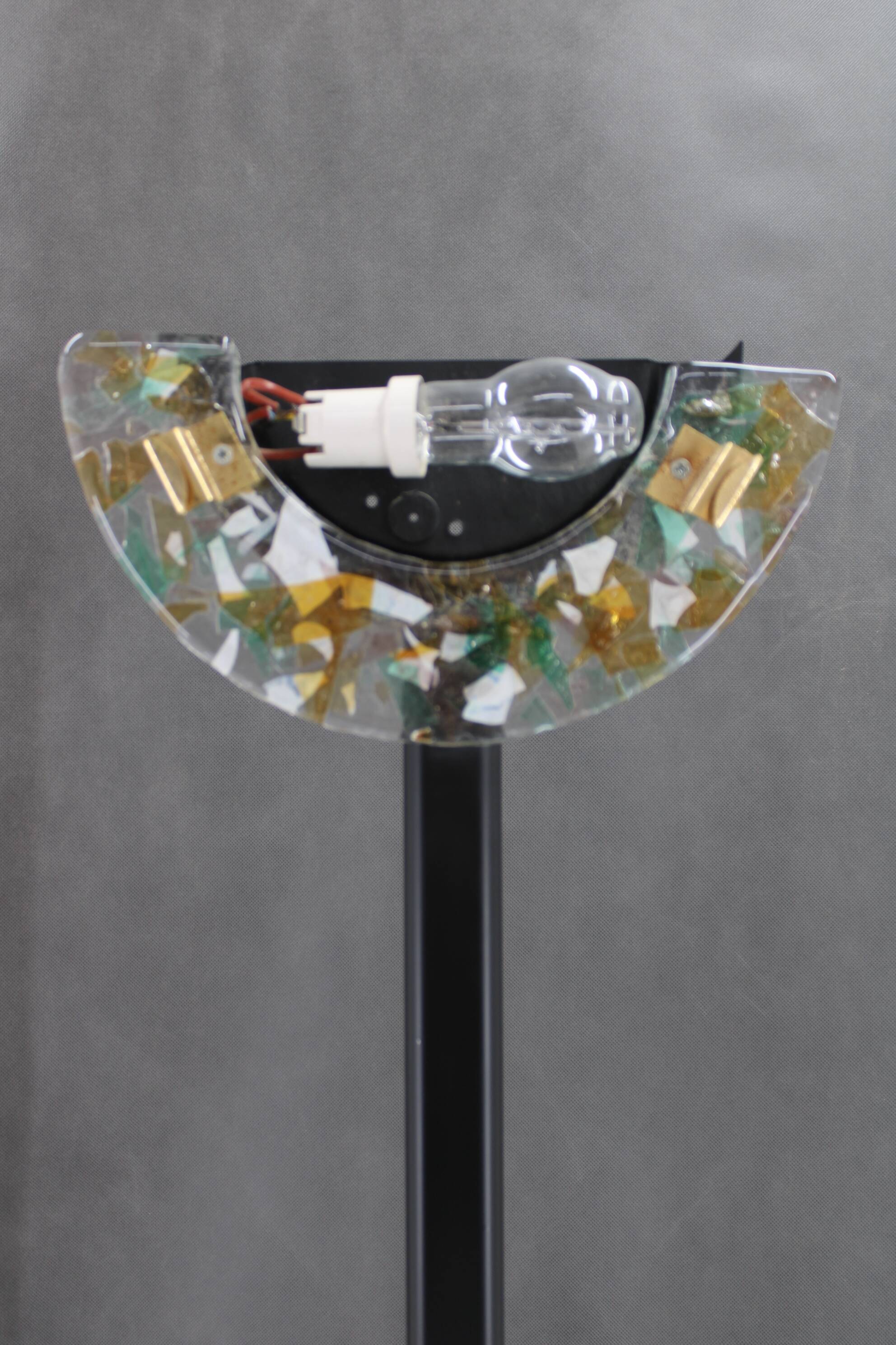 1980 Murano Glass Floor Lamp, Italy