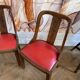 Chaises art déco gondole