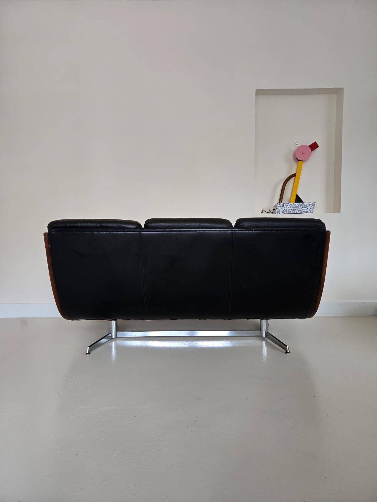 Leather sofa - 3 seater by Eugen Schmidt