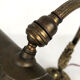 Lampe de bureau articulée bronze et cuivre vers 1900
