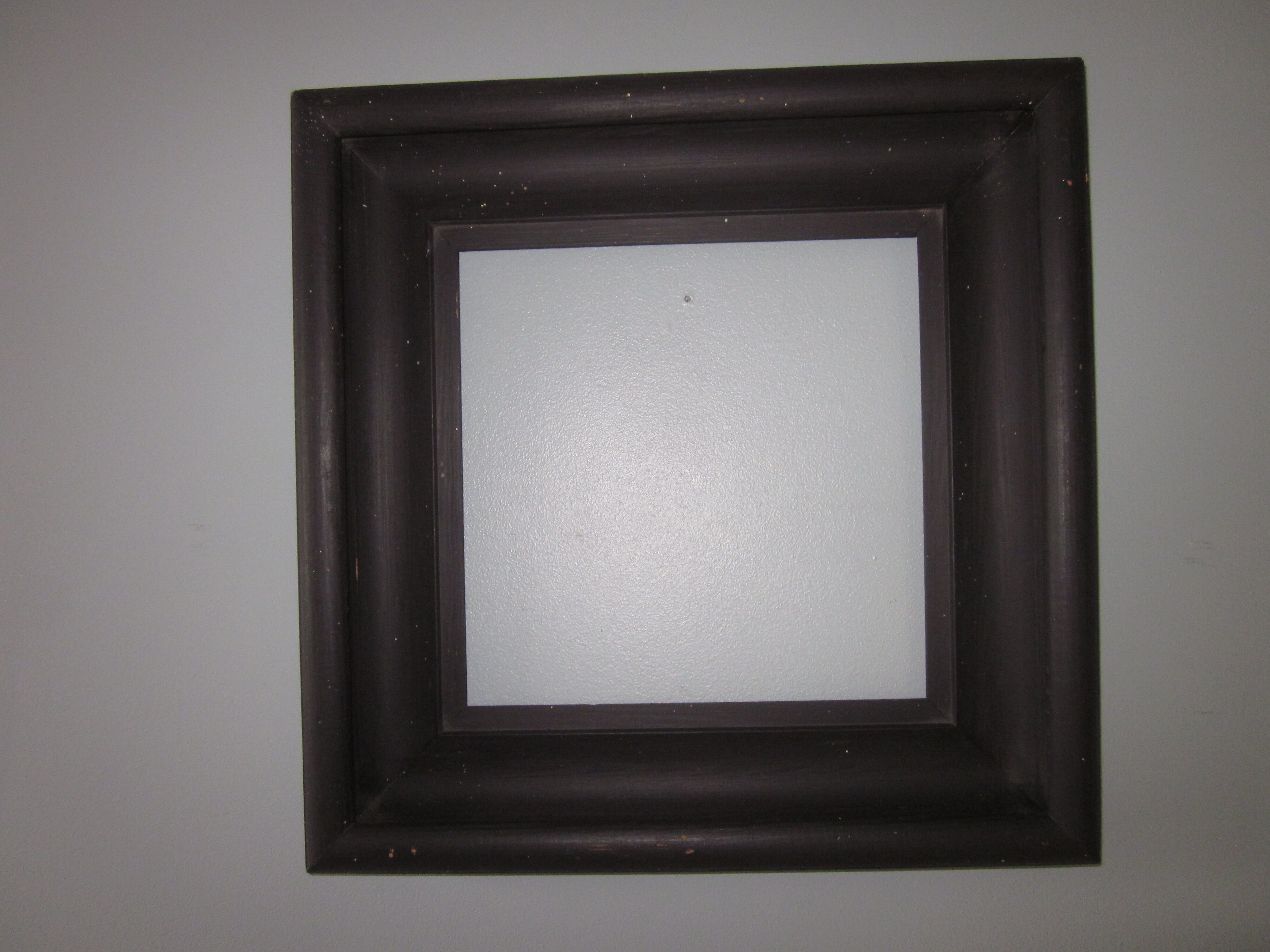 old painted wooden frame