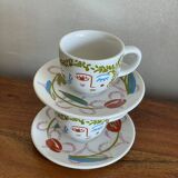 Duo of Picasso Fragonard cups