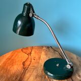 Bedside lamp from the 1950's, mid century table lamp with industrial style