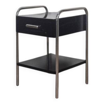 Czech Bauhaus bedside table 1930s