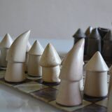 Handmade soapstone chess set / Soap stone chess
