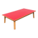 Mid-Century Red Coffee Table, Belgium, 1950s