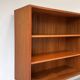 Vintage wooden sideboard with sliding door