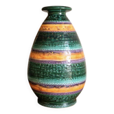 Vase en ceramique années 60 esprit bitossi