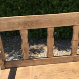 19th 10th wood oak back bench