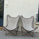 Paire de fauteuils butterfly 1960