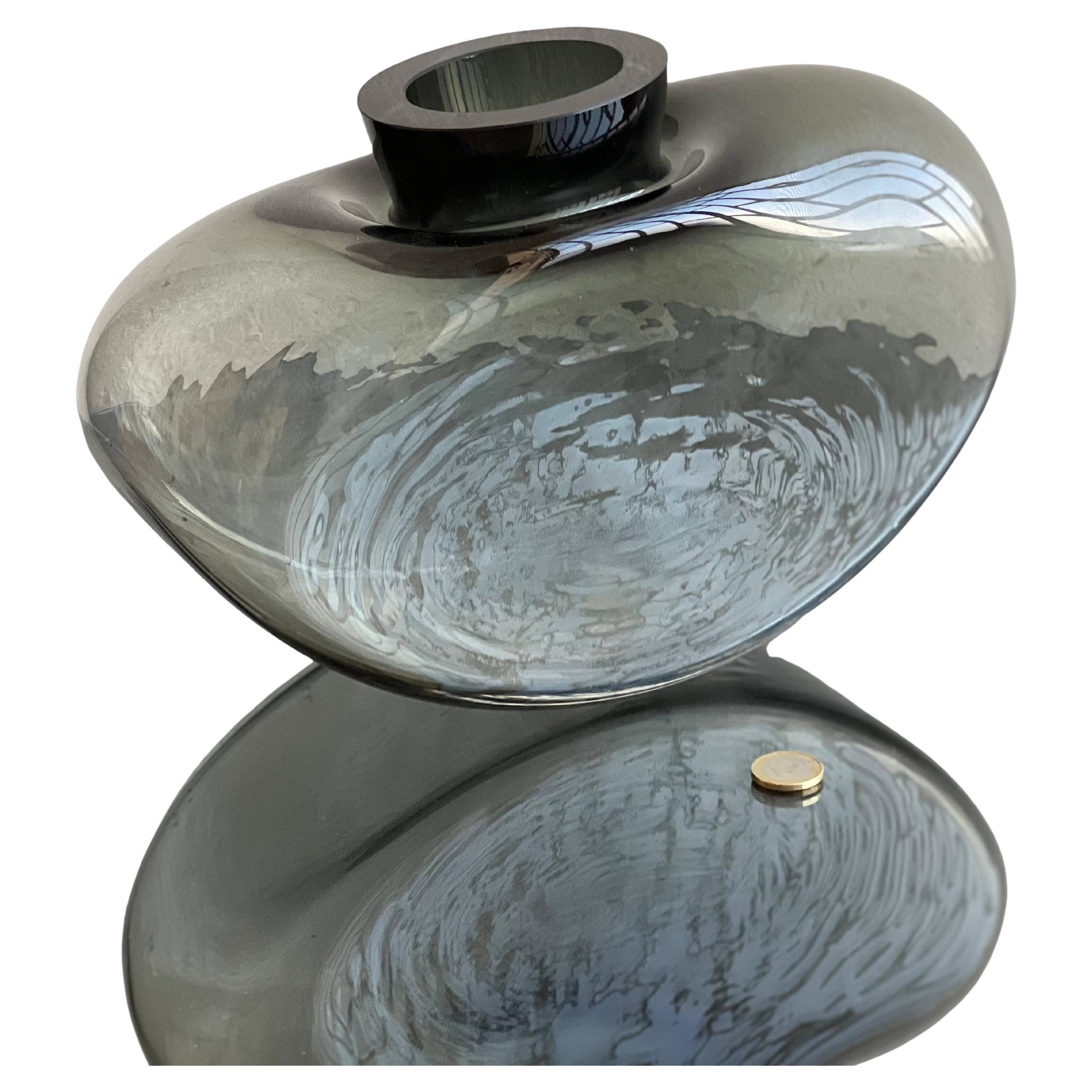 Very rare Glass Vase / Sculpture In murano Glass 1970's