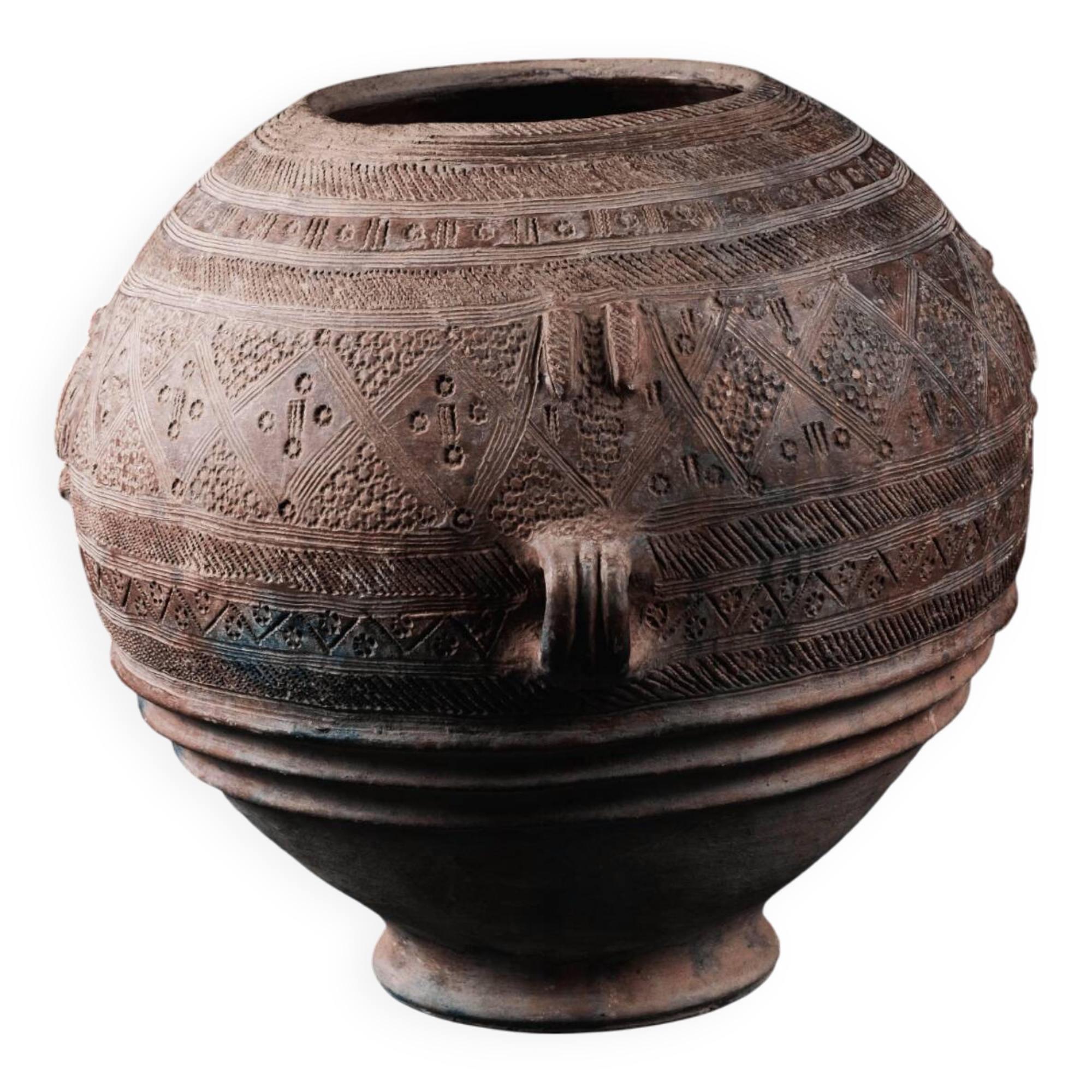 Terracotta pottery from Djenné, Mali, 20th century