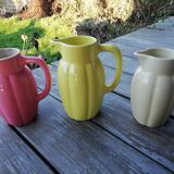Lot of teapot sarreguemines