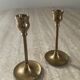 Pair of vintage brass candlesticks
