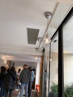 Lot suspension Melogranoblu Turandot verre de Murano