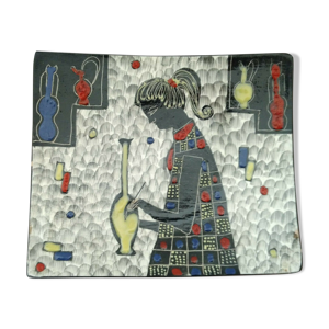 plat en céramique Deruta