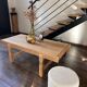Wooden coffee table