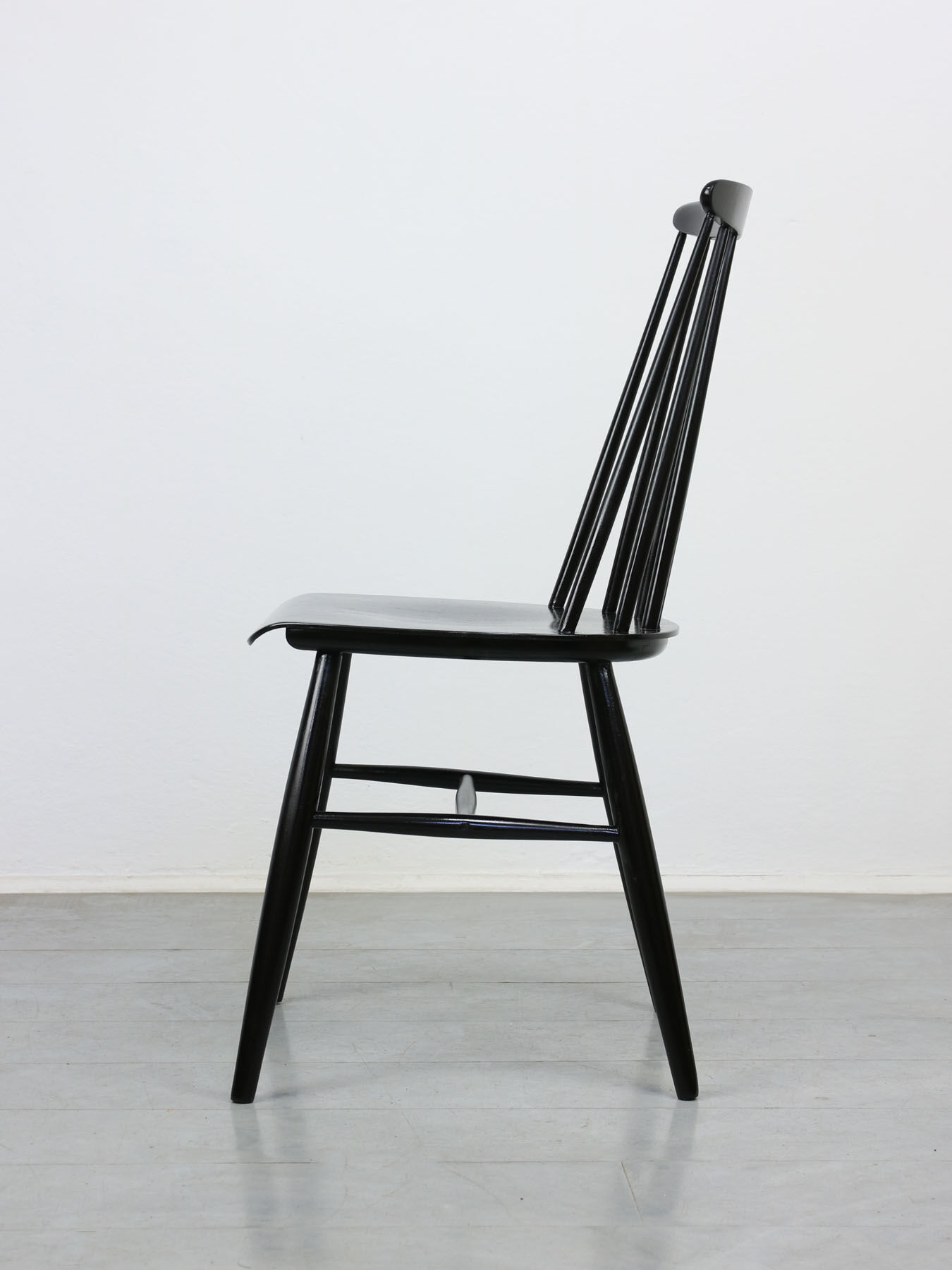 Pair of Black Fanet chair by Ilmari Tapiovaara, 1960s