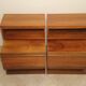 Paire de chevets scandinave teck année 70 simat doubinski