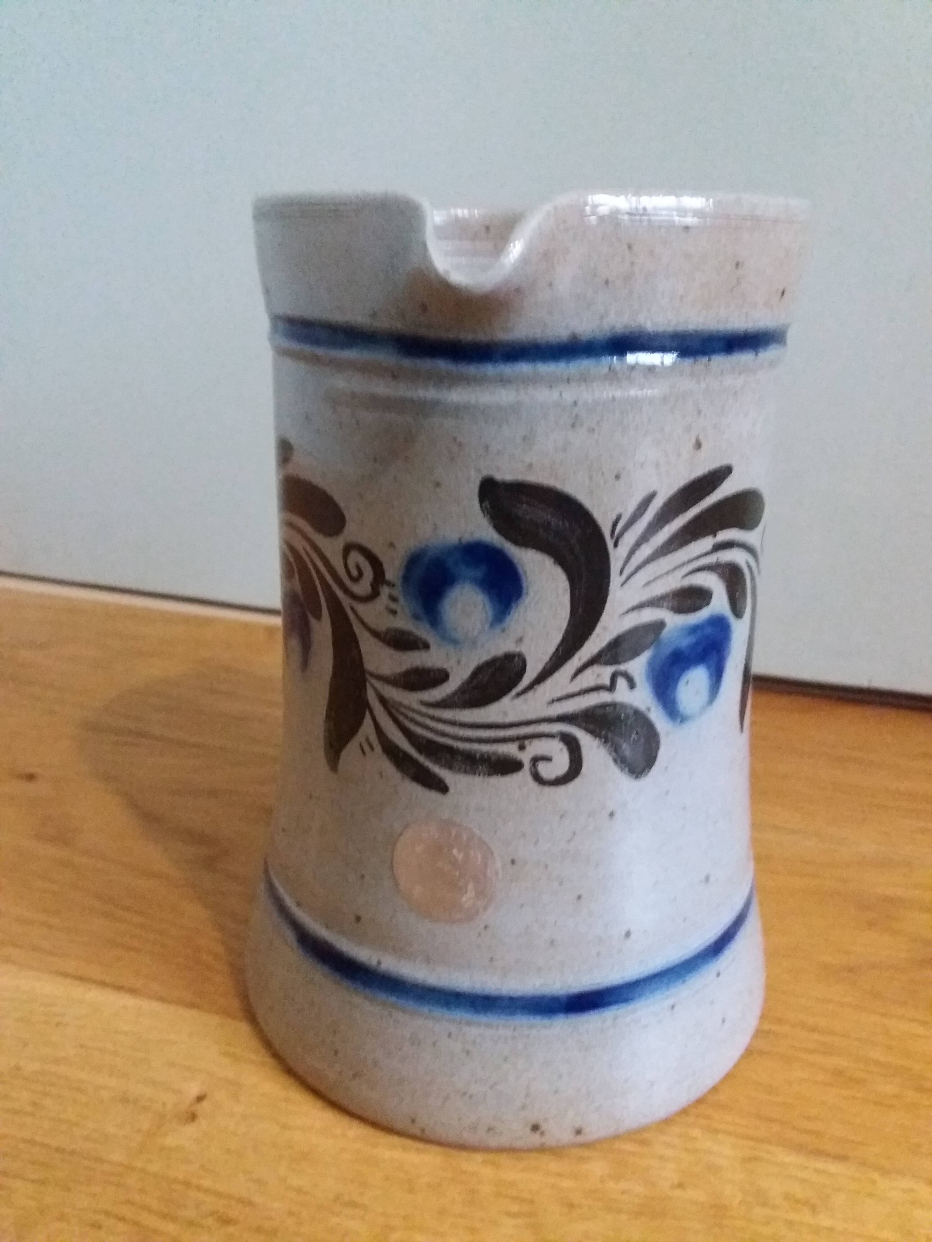 Stoneware jug from Alsace