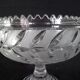 Centerpiece (or fruit bowl) on a cut crystal stand